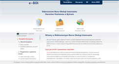 Desktop Screenshot of eboi.powiatbytowski.pl